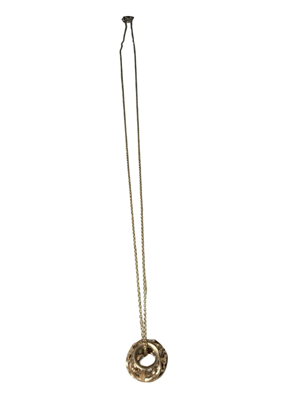 Solid 14kt Gold Necklace & CHAM Bead Charm Set - 585 Stamped
